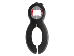 Abrebotellas Y Frascos 6 En 1, Fácil De Usar Para Personas Con Poca Fuerza En Las Manos, Con Silicona, Abrebotellas Multiusos.