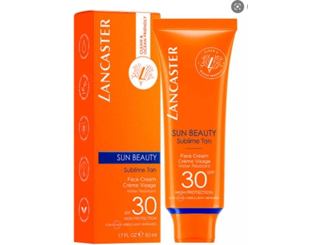 Protector Solar Facial LANCASTER Sun Beauty Face Cream SPF30 (50 ml)