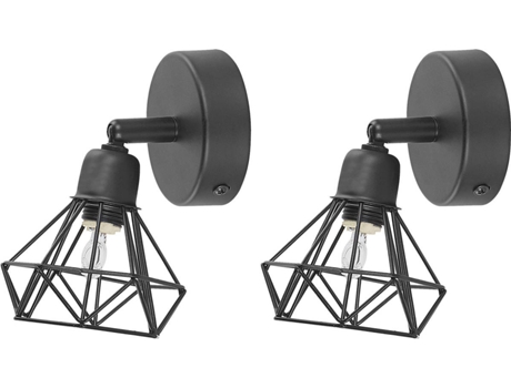 Lámpara de Pared BELIANI Erma (20W - G9 - Negro)