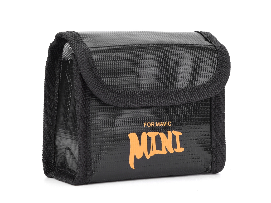 Ymsl Bolsa De Seguridad Explosión-proof Para Baterías De Litio Resistente A Altas Temperaturas Para Mavic Mini Negro Hxl