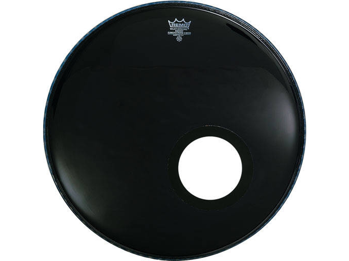 Parche para Batería REMO Ebony Powerstroke (20'')