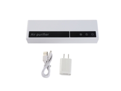 Purificador De Ar Portátil Com 4 Modos Para Quarto Casa Escritório Carro Remove Odor Oxigênio Ativo 5-35m²