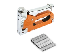 Pistola De Clavos Manual En Forma De U Con 600 Clavos Para Carpintería, Cuero Y Muebles.