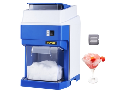 Máquina comercial 650W 265Lbs/Hr del cono de la nieve de la trituradora de hielo de la máquina de afeitar de hielo VEVOR