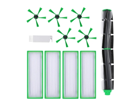 Accesorios cepillo redondo filtro cepillos laterales repuestos para Robot aspirador Vorwerk Kobold Vr200