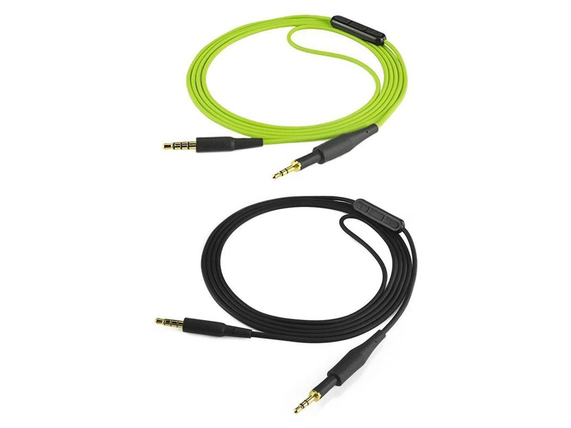 Cable De Audio De Repuesto Para Auriculares Akg K430, K450 Y K451, Color Negro, 1,5 M