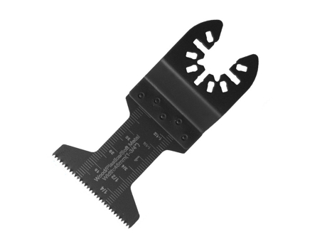 Hoja De Sierra De Calar Oscilante De Dientes Finos Negra 45Mm INF