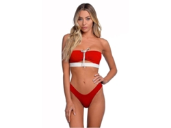 2026-traje De Baño Sexy Para Mujer Bralette Con Cordón Y Lazo Bikini De Verano Estampado