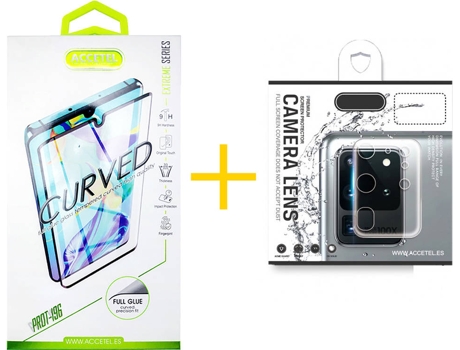 Protector Cristal Temperado Samsung Galaxy S21 + Plus 5G SKYHE 2.5D Curva (Transparente)