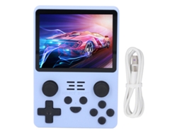 Consola de juegos portátil LAXISCREED de 3,5 pulgadas y 64 g, color azul.