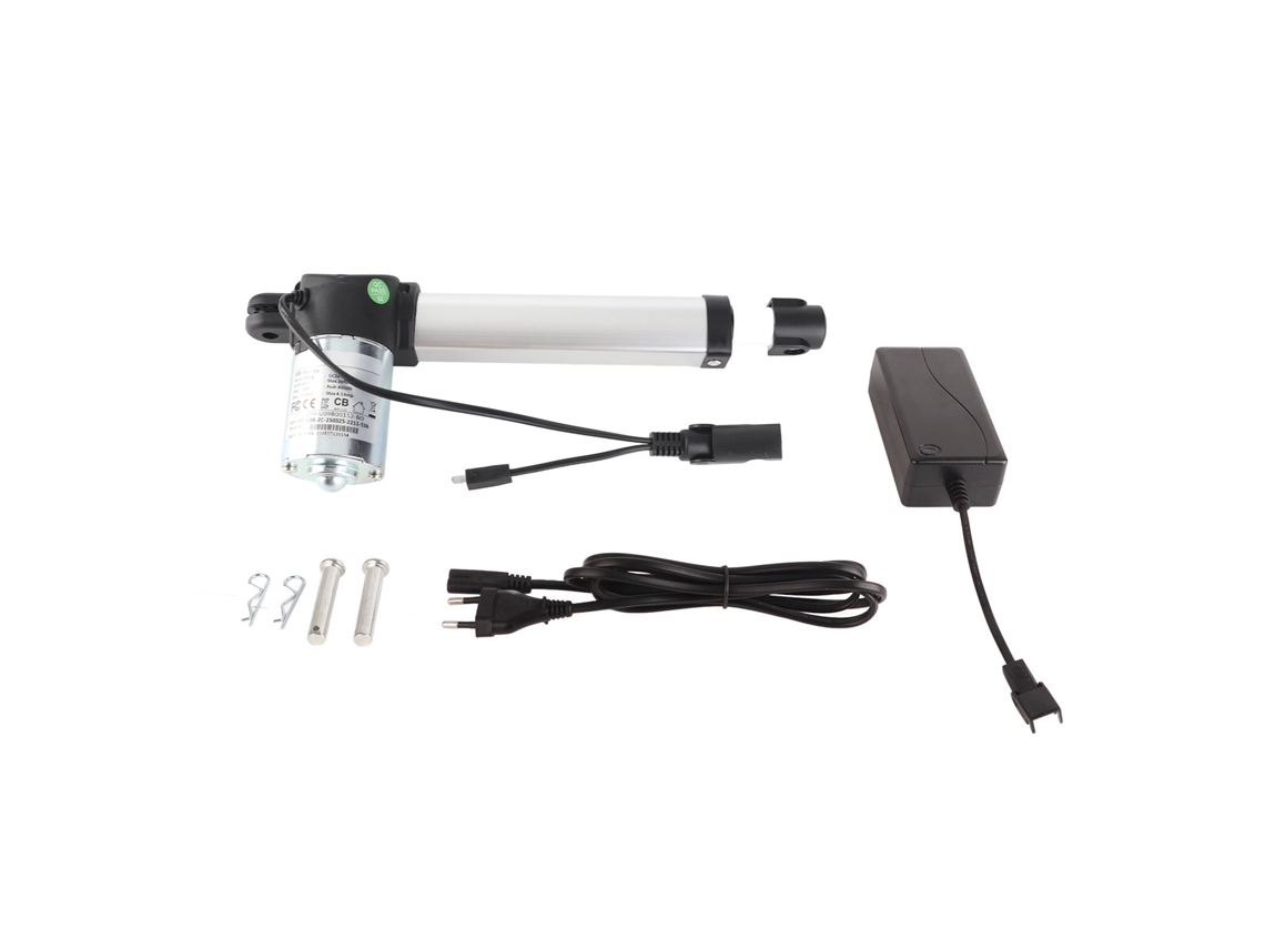 Actuador lineal eléctrico de 150 mm y 100-240 V para sofá, silla y cama de masaje.