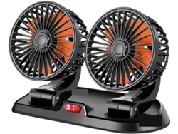 Ventilador De Escritorio Usb Ventilador Refrigeración Para Coche 5v 12v Y 24v Doble Conector Velocidades