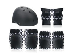 YUYSAN Juego de protectores para casco de esquí y bicicleta de equilibrio para adultos y niños (A-M 30-68 kg)