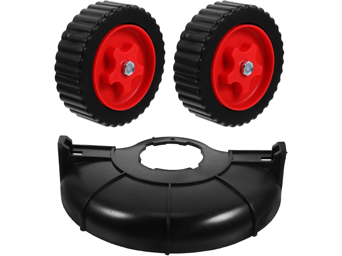 Rueda de soporte extraíble para accesorio de repuesto de desbrozadora multifuncional ajustable. SFUSHOS