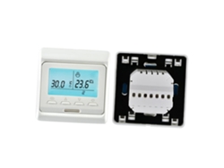 Termostato Digital Programável 16a Para Aquecimento De Piso Radiante Com Controle Por Tela Lcd.