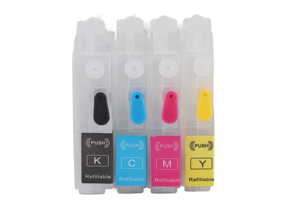 4 Cartuchos De Tinta Magenta, Cian, Amarillo Y Negro Para Impresoras Lc3213 Con Impresión Nítida Y Fluida - Repuesto/recarga