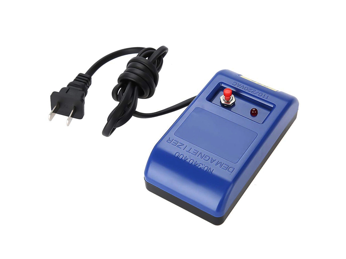 Herramienta eléctrica desmagnetizadora para relojes con destornillador y pinzas para joyería