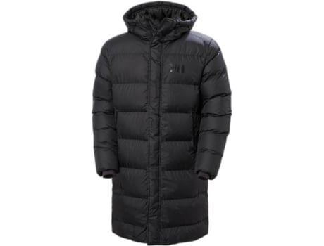 Abrigo HELLY HANSEN Poliéster Mujer (M - Negro)