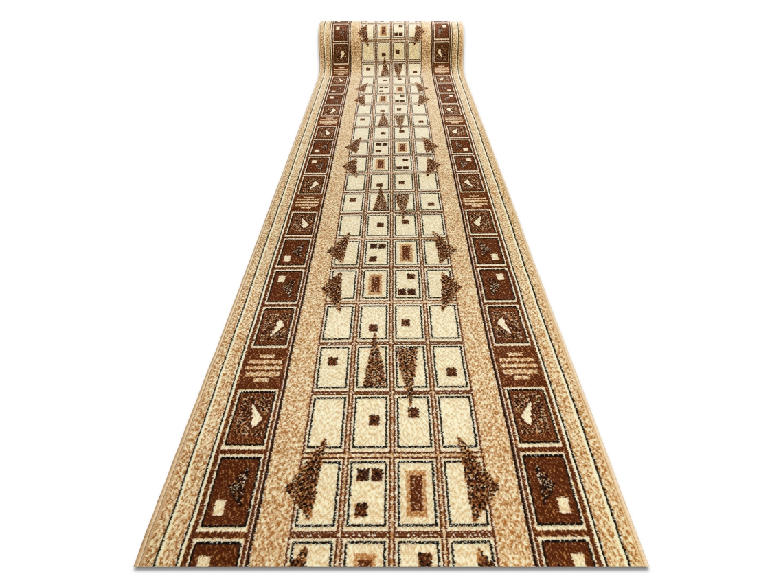 Alfombra de Pasillo Bcf Jetta Dzeta Beige 70 cm
