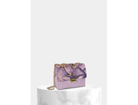 Bolsa ARTIPEL Purple Crossbody Marble Corcho Morado