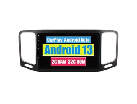 Autoradio Multimedia ROVERONE para Volkswagen Sharan 2012 - 2018 CarPlay Android Coche Radio Bluetooth Navegación