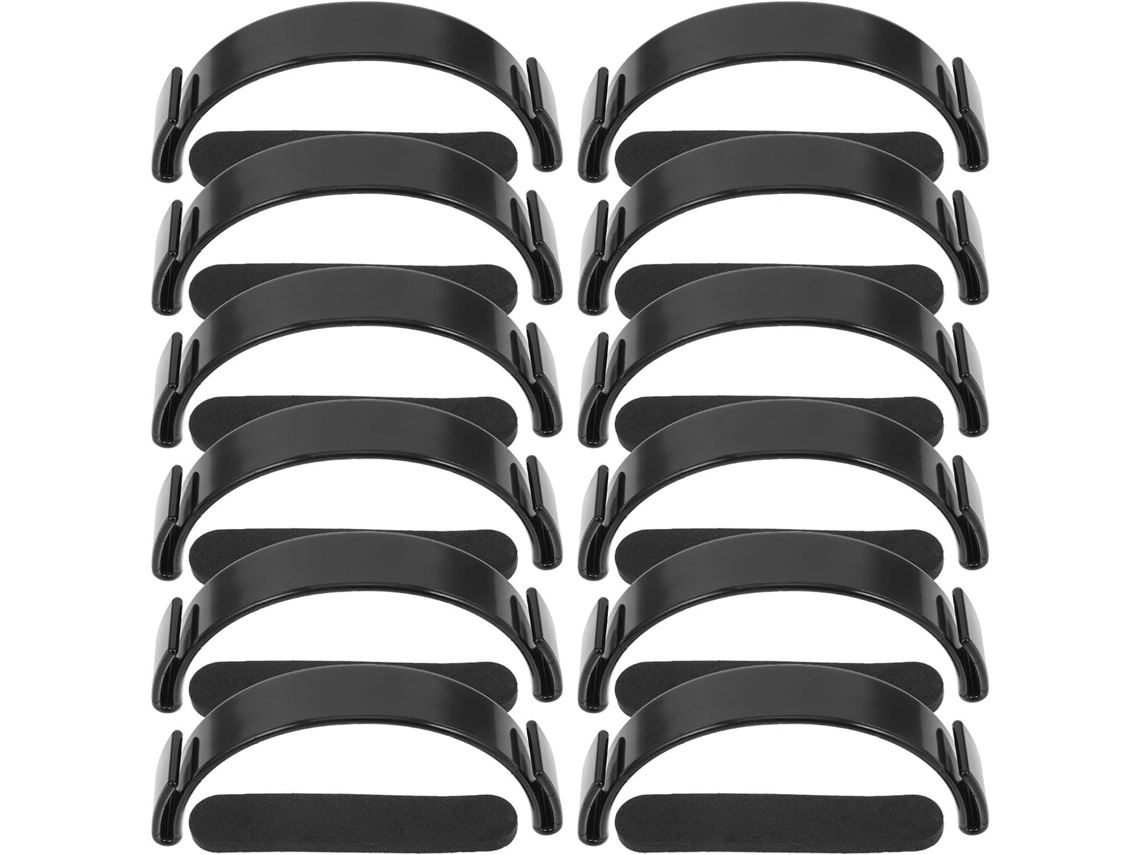 Doblador Gorra Portátil Abs Negro 12 Unidades Gorras Béisbol Forma Precisa Diseño Compacto Actividades Libre
