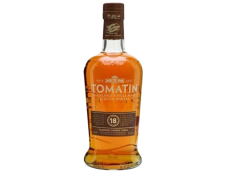 Whisky TOMATIN Single Malt Tomatin 18 Anos (0.7 L - 1 unidad)