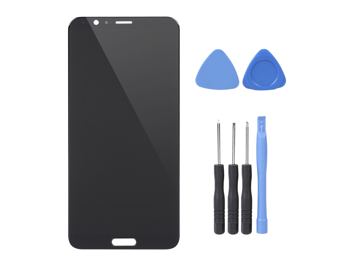 Huawei V10 Negro Conjunto De Teléfono Completo (pantalla Táctil De Reemplazo) Con Herramientas De Desmontaje