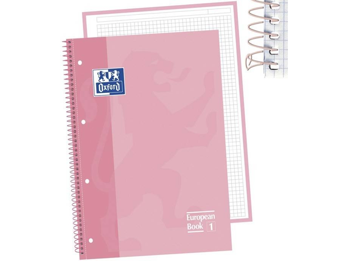 Cuarderno OXFORD Espiral Rosa (A4)