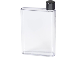 Botella De Agua Portátil Transparente Reutilizable Sin Bpa Anti Fugas 350ml Para Moda