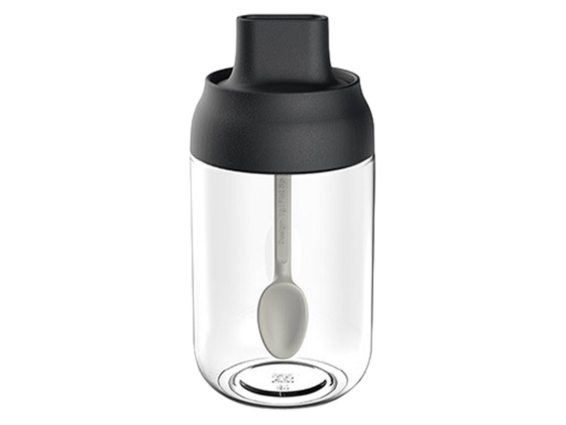 Tarro de condimento de vidrio sellado - Negro RNEMITERY