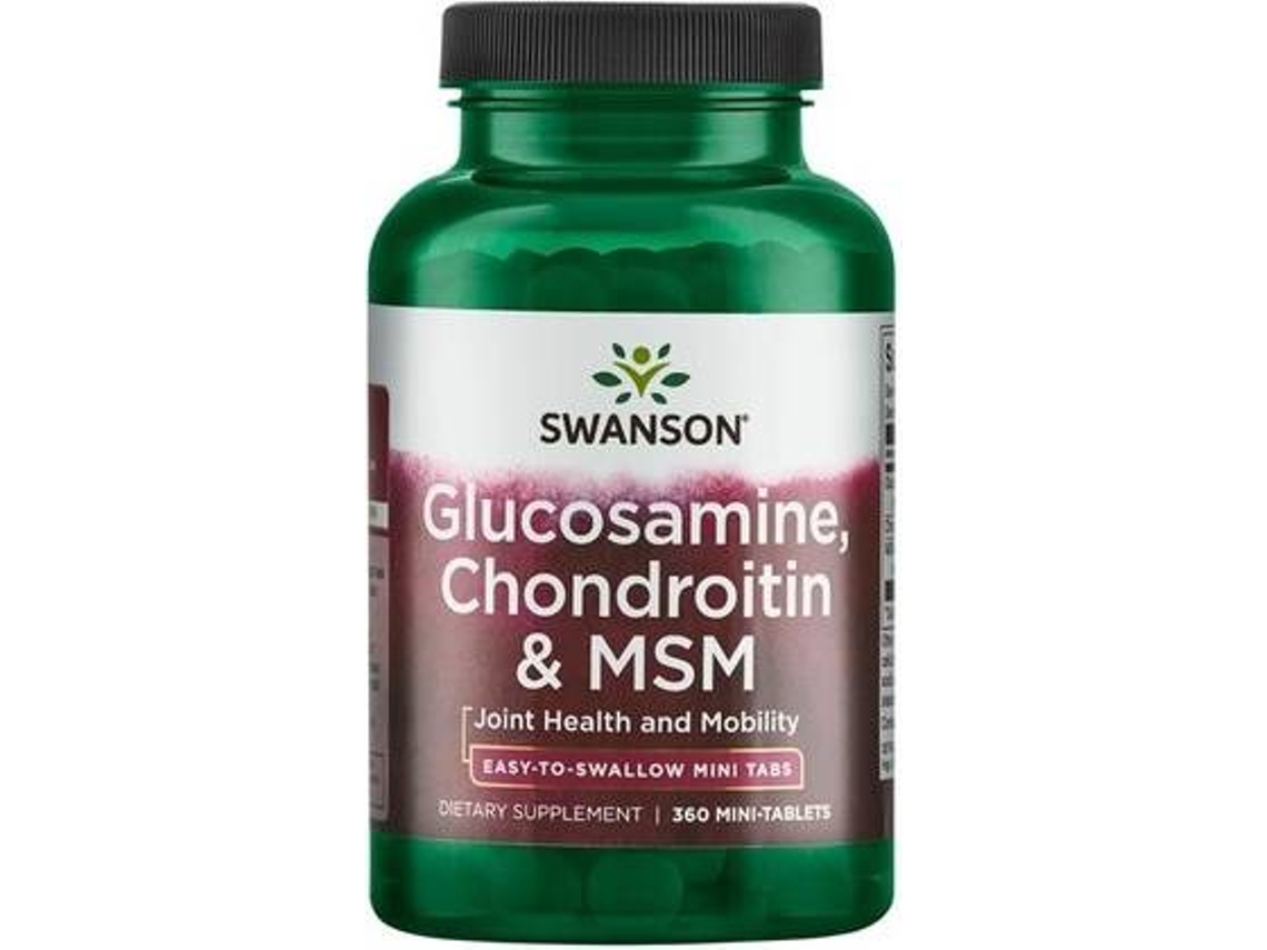 Té SWANSON Glucosamina Condroitina E (360 tabletes)