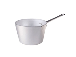 Casseruola 1 Manico Cm 14 H 8 5 Familia Agnelli Aluminio puro 99% Cottura eléctrica y gas radiante