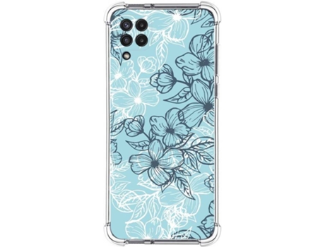 Carcasa Samsung Galaxy A22 4G TUMUNDOSMARTPHONE Dibujos Antigolpes Flores 03 Multicolor