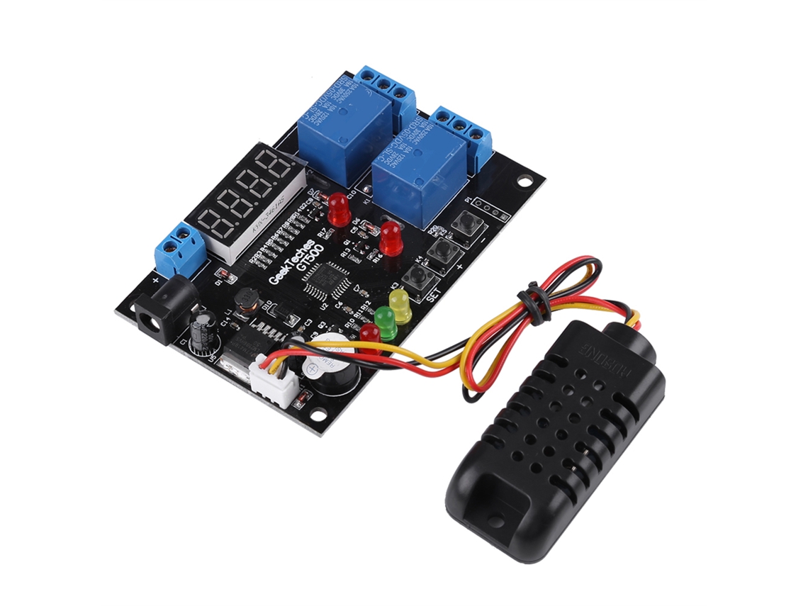 Módulo De Placa Controlador De Temperatura Y Humedad Digital Con Relé Inteligente