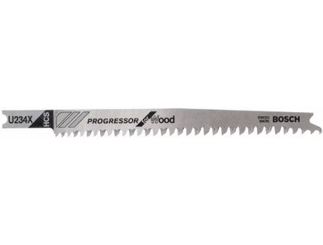 Hoja de Sierra de Calar BOSCH U 234xProgressor para Madera