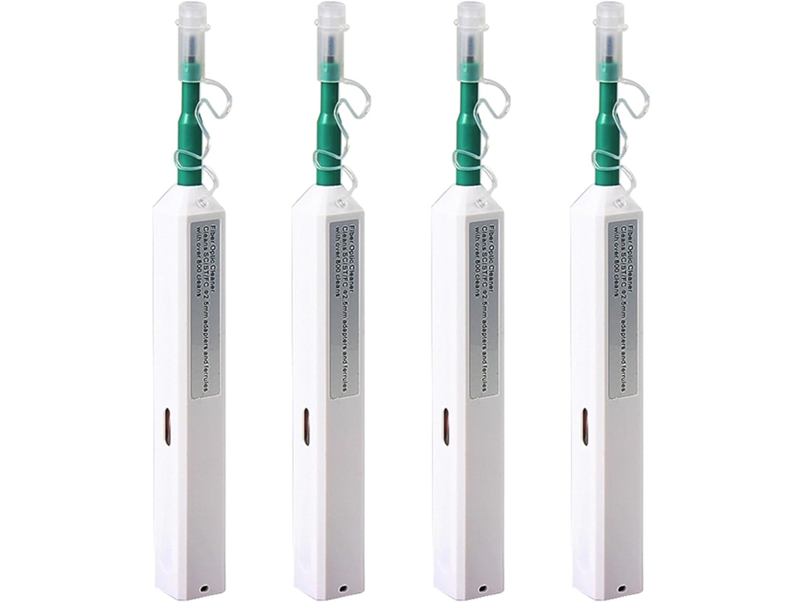 Herramienta De Limpieza 4x Sc/fc/pen De 2,5 Mm Y 800 Fibras Ópticas