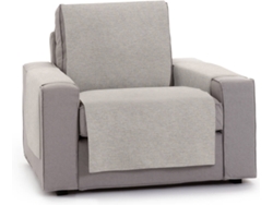 Funda de Sillón EYSA Prática Premium Valeria Tejido Elástico (55 x 80 x 220 cm - Poliéster y Algodón - Lino)
