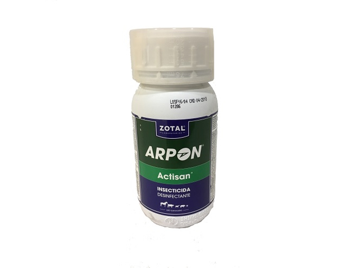 Desinfetante Inseticida Arpon Actisan 250 Ml ZOTAL