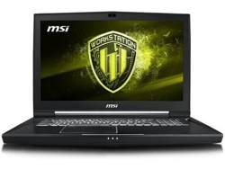 Portátil WorkStation MSI - WT75 8SM-011ES (17.3'' - Intel Core i7-8700 - RAM: 32 GB - 1 TB HDD + 512 GB SSD - NVIDIA Quadro P5200)