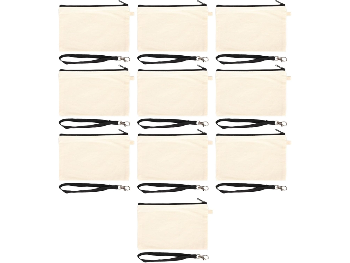Bolsas de cosméticos de lona hechas a mano de SFUSHOS