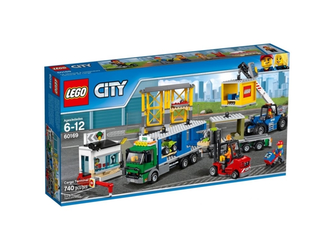 LEGO City: Terminal de carga - 60169 (Edad Mínima: 6 - 740 Piezas)