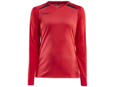 Camiseta de Mujer CRAFT Control Impact Tenis Rojo (XL)