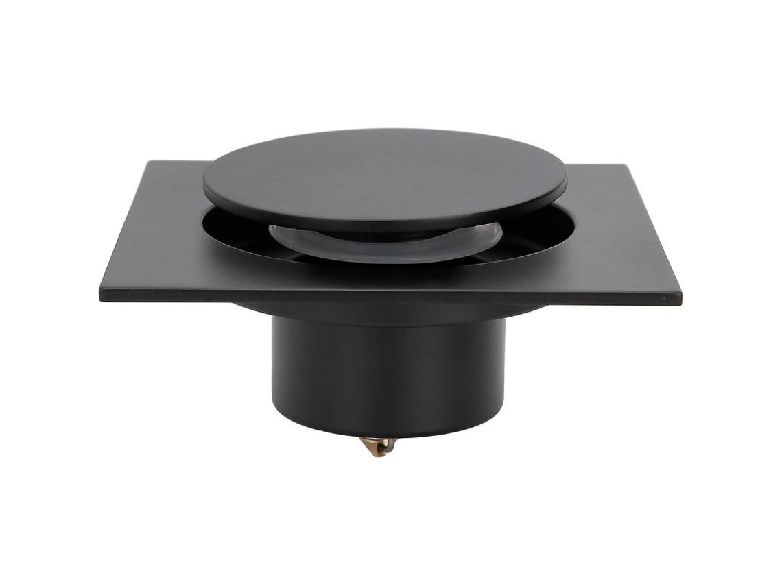 Desagüe De Piso Acero Inoxidable Anti-olor Para Baño Cocina Garaje Sótano Inodoro 10x10 Cm