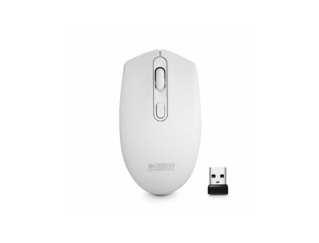 Ratón Inalámbrico URBAN FACTORY FCM02UF (Blanco)