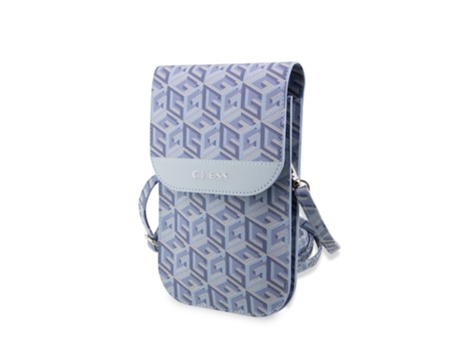 GUESS Bolso bandolera Modelo G Cube Azul