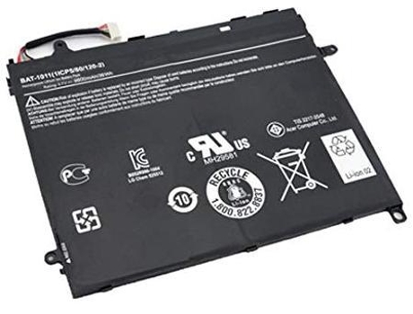Batería de repuesto Amsahr para Acer Iconia Tab A510 37Wh, 3,7 voltios y 4 celdas/portátil