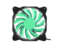 Ventilador De Refrigeración Silencioso Led De 120 Mm Para Caja De Pc, 3pin 4pin, Enfriador Verde Para Computadora