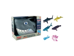 Cabeza de Tiburón con figuras, set de 32 piezas, modelo 25636