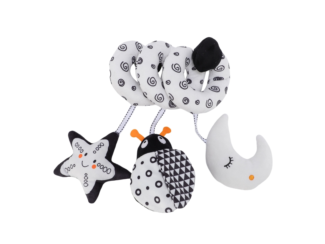 Yncm-juguete Colgante De Cuna Para Bebé Con Sonajero Spiral Suave Para Cochecito Y Cuna